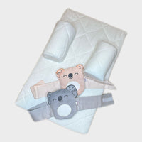 baby's relax Set : reflux pillow and colic belt