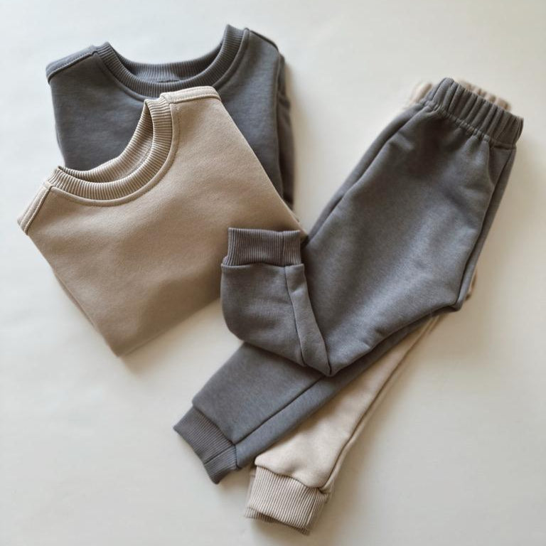 unisex jogger set cotton set oversized fit