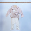 cotton romper for baby girl with collar winter season