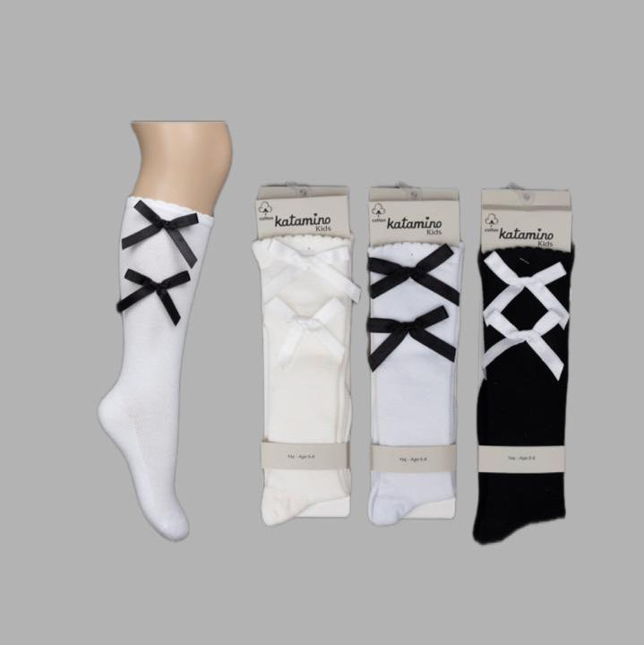 knee-high socks for girl with papillon