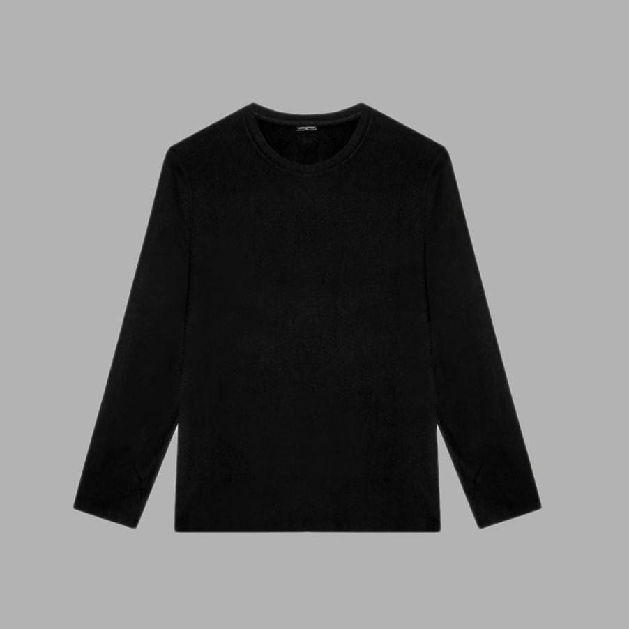 Thermal Warm Winter Shirt Black Unisex long sleeve underwear