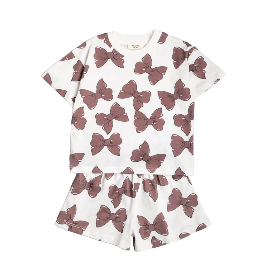 sleepwear set short and t-shirt oversize for toddler girl