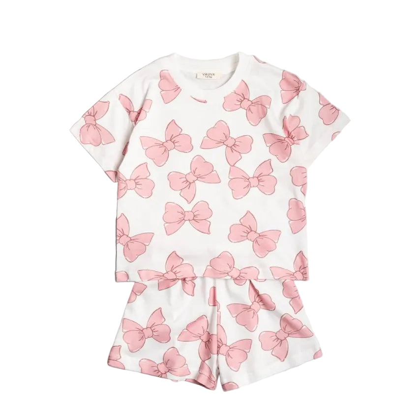 sleepwear set short and t-shirt oversize for toddler girl