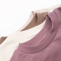 long sleeve girl sweatshirt cotton