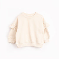 long sleeve girl sweatshirt cotton