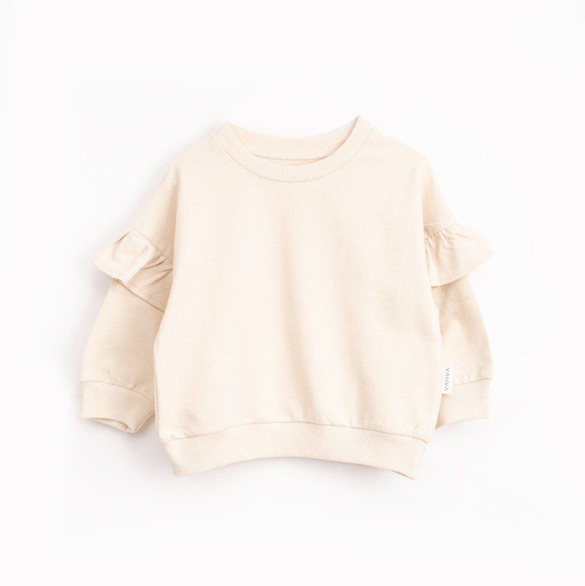 long sleeve girl sweatshirt cotton
