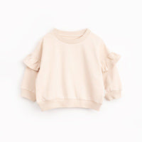 long sleeve girl sweatshirt cotton