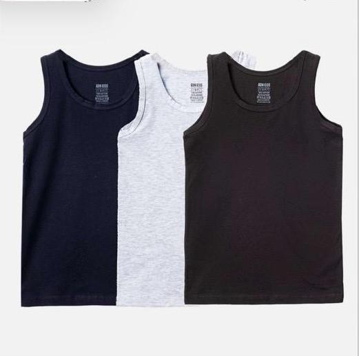 One piece cotton singlet for boy available in different color from 9 to 12Y