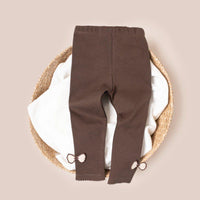 cotton toddler girl jogger with papillon design