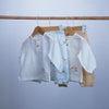 set of 2 pieces muslin light shirt and pant for baby boy